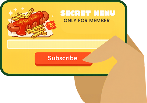 Secret Menu – nur für Mitglieder